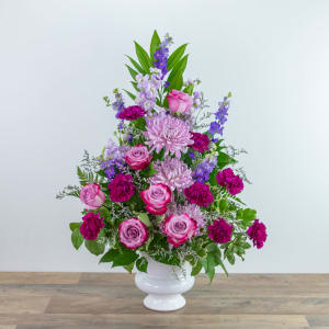 Majestic Urn Flower Bouquet