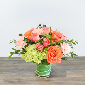 Coral Calma Flower Bouquet