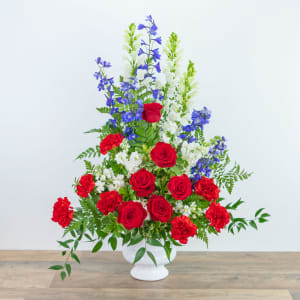 Valiant Urn Flower Bouquet