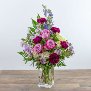 Majestic Garden Vase Flower Bouquet