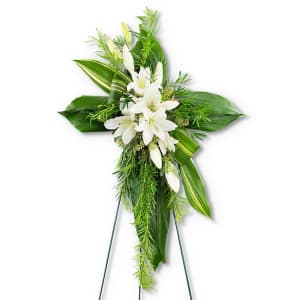 Cross of Comfort Flower Bouquet