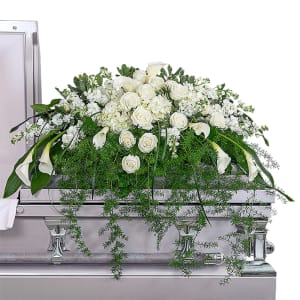 Eternal Peace Casket Spray Flower Bouquet