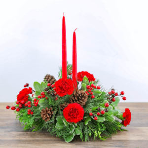 Merry Berry Centerpiece Flower Bouquet