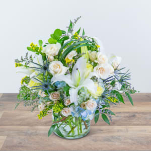 Bossa Nova Blues Flower Bouquet