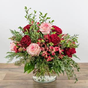 Sparkling Cranberry Flower Bouquet