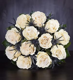 Glow In The Dark Roses Flower Bouquet