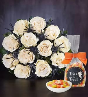 Glow In The Dark Roses Flower Bouquet