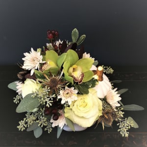 White Pumpkin Flower Bouquet