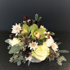 White Pumpkin Flower Bouquet