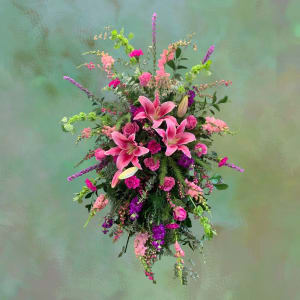 Garden Memory - Funeral Flowers Flower Bouquet