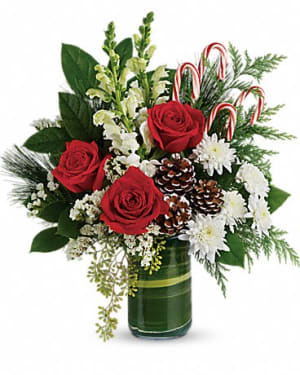 Festive Pines Bouquet Flower Bouquet