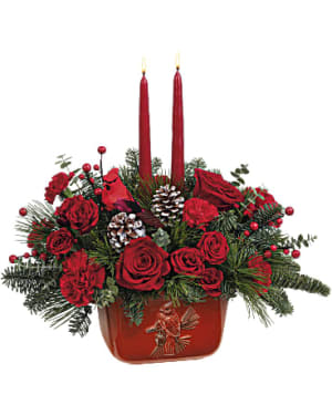 Teleflora's Winter's Flight Centerpiece Flower Arrangement Teleflora's Winter's Flight Centerpiece Flower Bouquet