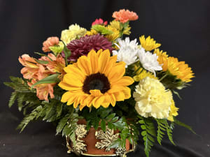 Designer's Choice Fall Centerpiece Flower Bouquet