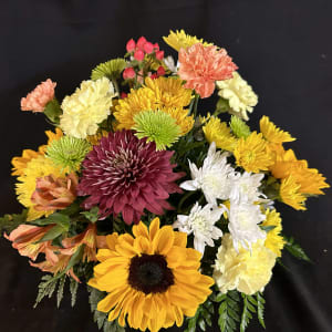 Designer's Choice Fall Centerpiece Flower Bouquet