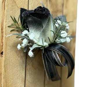 1 Rose Boutonniere Flower Bouquet