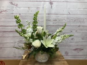 Gold and Glam Christmas Arrangement Flower Bouquet