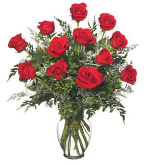 Petra Classic Red Roses Flower Bouquet