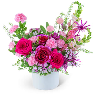 Pink Fantasy Garden Flower Bouquet