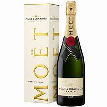 Moet  & Chandon Champagne -  Moet Imperial Brut - 750 ML Flower Bouquet