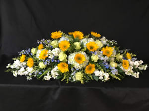 Casket Cover Flower Bouquet