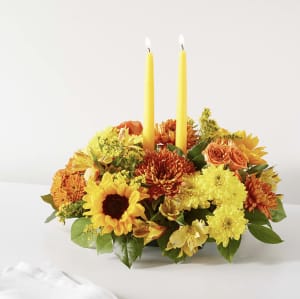 Autumn Harmony Centerpiece Flower Bouquet