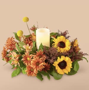 Honey Spark Centerpiece Flower Arrangement Honey Spark Centerpiece Flower Bouquet