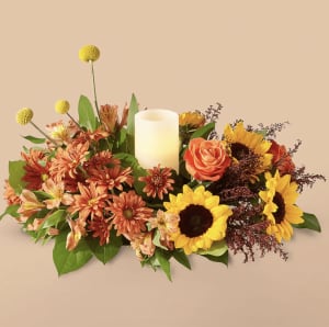 Honey Spark Centerpiece Flower Arrangement Honey Spark Centerpiece Flower Bouquet
