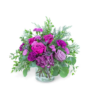 Nordic Magenta Flower Arrangement Nordic Magenta Flower Bouquet
