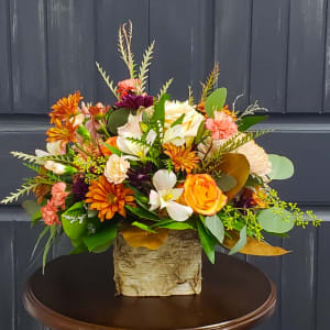 Pumpkin and Spice Flower Bouquet