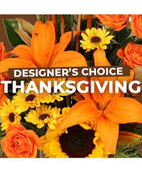 Thanksgiving Designers Choice Flower Bouquet