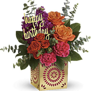 Teleflora's Birthday Sparkle Flower Bouquet