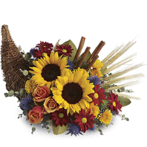 CLASSIC CORNUCOPIA Flower Bouquet