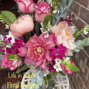 Seasonal Peony Mix Flower Bouquet