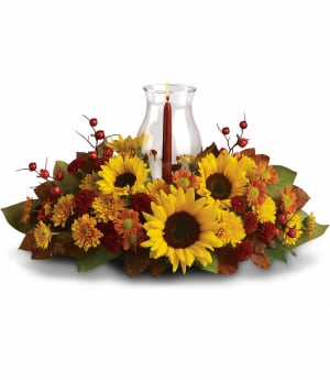 Sunflower Centerpiece Flower Bouquet