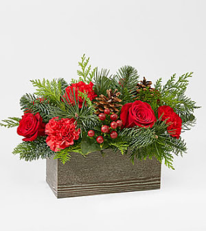Christmas Cabin Bouquet by FTD Flower Bouquet