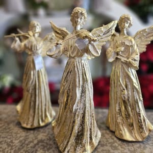 Gold Instrumental Angels Flower Bouquet