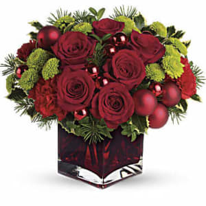 Merry and Bright Flower Bouquet