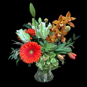 Bright Orchid  Design Flower Bouquet