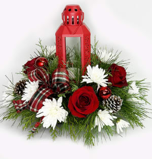 Season's Greetings Flower Bouquet