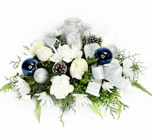 first frost centerpiece Flower Bouquet