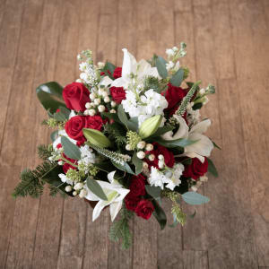 Christmas Charm Bouquet Flower Arrangement Christmas Charm Bouquet Flower Bouquet