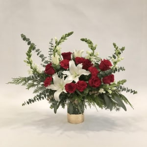 Glow of Rudolph's Nose Flower Bouquet