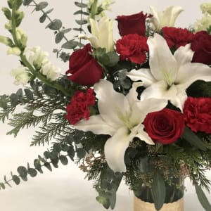 Glow of Rudolph's Nose Flower Bouquet