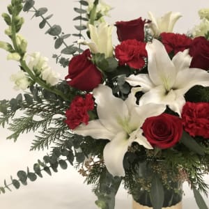 Glow of Rudolph's Nose Flower Bouquet