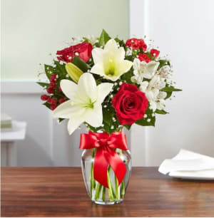 Fields of Europe Christmas Flower Bouquet