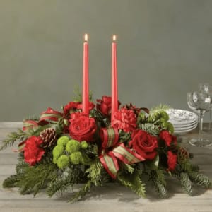 Season of Joy Centerpiece Flower Bouquet