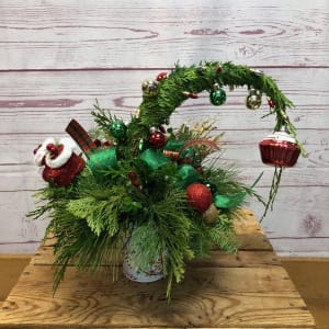 Grinchy Tree Flower Bouquet