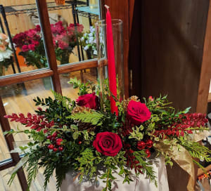 Hurricane Globe Flower Bouquet