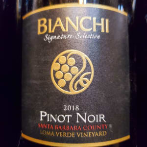 Bianchi Pinot Noir 2018 Flower Bouquet