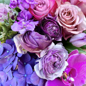 PURPLE MIX Flower Bouquet